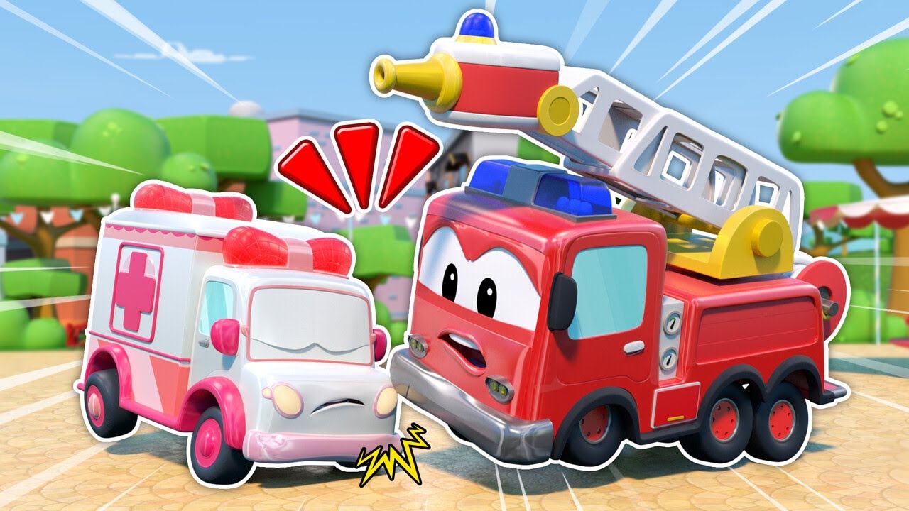 救护车撞上消防车  |  儿童应急车辆  |  汽车修理