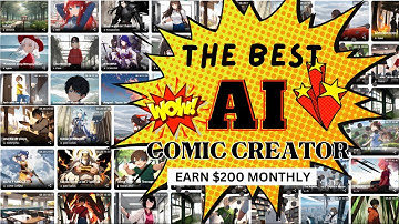 Made $200 Creating COMIC with AI || Step by Step Guideline With FREE AI Tool