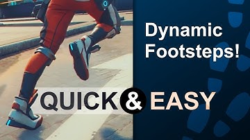 Nemisindo Adaptive Footsteps - Different Surfaces : Different Sounds! (UE4 Tutorial)