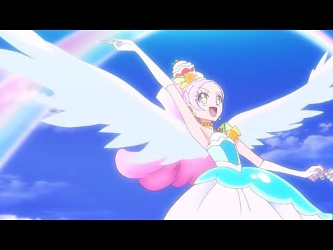 Magical Girl Transformations Message of a Rainbow