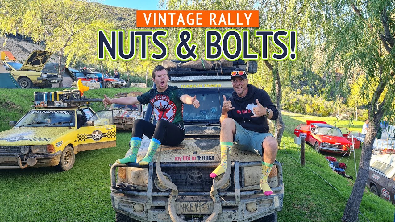 NUTS & BOLTS!?!?!?! Old School Adventure Vintage Rally YouTube