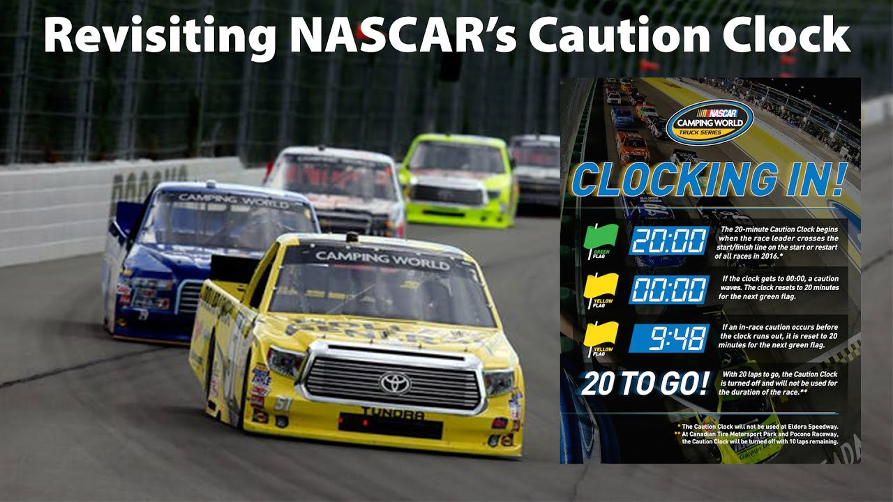 Revisiting NASCAR's Caution Clock YouTube