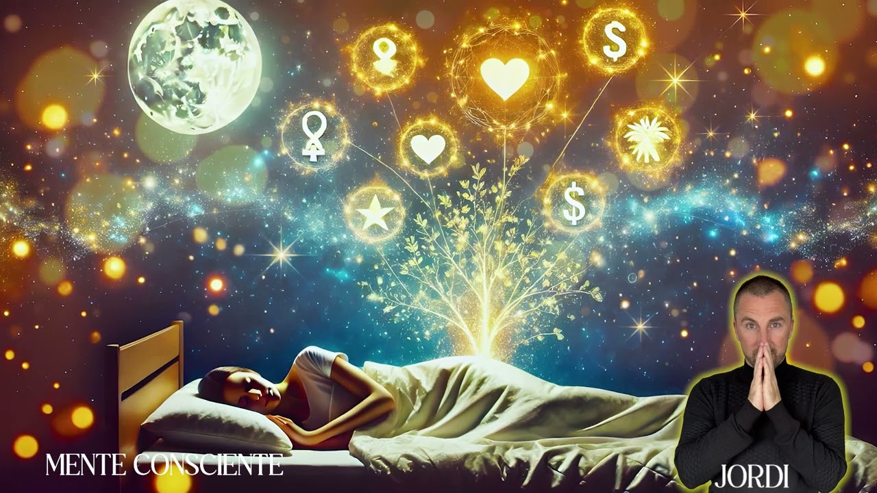 💖HIPNOSIS para ATRAER SALUD, AMOR y DINERO mientras DUERMES💖 | Meditación GUIADA 😴✅