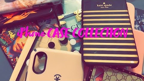 IPHONE XS MAX CASE COLLECTION!