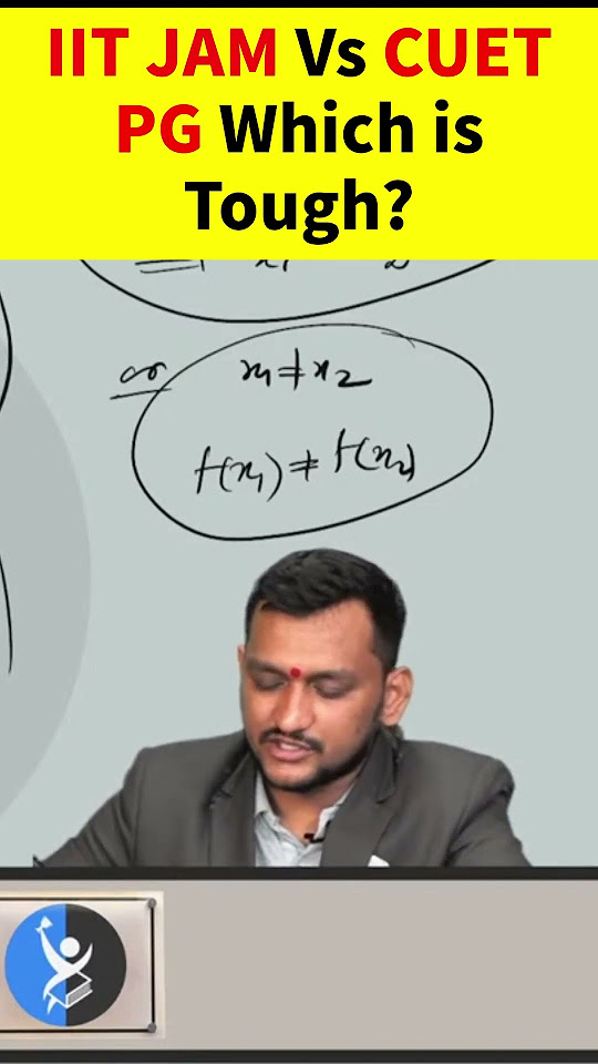 IIT JAM Mathematics Vs CUET PG Mathematics Which Exam Is Tough? YouTube