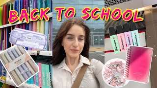 Back to school : Ашан /Обзор всей канцелярии /цены/новинки 📓📗🖍️✏️📏