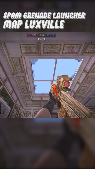 Spam Grenade Launcher Dari Perpus ke A Batu - Luxville | Pointblank Zepetto Indonesia #Shorts