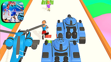 Army Builder ​- All Levels Gameplay Android,ios (Part 1)