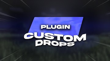 Plugin MCPE CustomDrops (1.20+ | PM5)