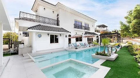 Inside a AED 45 MILLION 6-Bedroom Mansion at Jumeirah Golf Estates