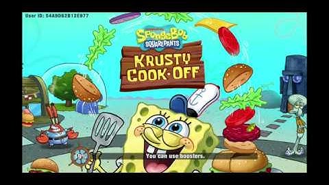 NEW Spongebob Krusty Cook-off game - beginners Levels 6, 7, 8, 9 & 10 (Pancake Stand)