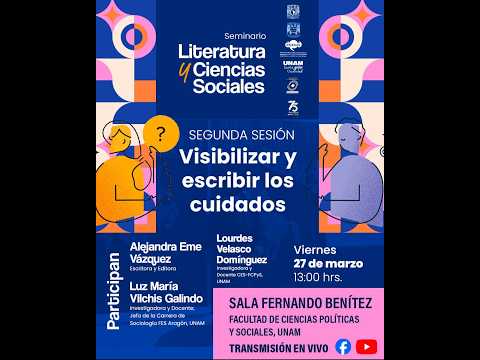 Seminario Literatura y Sociedad.Cuidados desde lo escrito