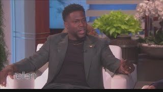 Comedian Kevin Hart opens up with Ellen about Oscars controversy