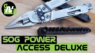 SOG Power Access Deluxe Unboxing & Table Top Review