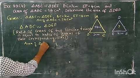 Part-20 Similar Triangles for class 10th Exercise 8.3(4th)