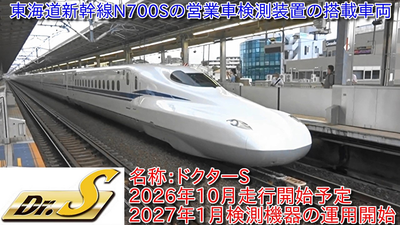 Name and logo decided for the Tokaido Shinkansen train inspection
