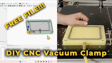 FreeCAD CNC Tutorial: Design & Machine a Vacuum Clamp (CAM + G-Code Workflow)