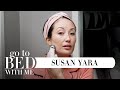 YouTuber @Susan Yara's Nighttime Skincare Routine | Go To Bed With Me | Harper's BAZAAR