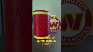 Washington commanders koozie