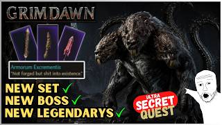 How to get the Armorum Excrementis set in Grim Dawn FoA Secret Quest Guide