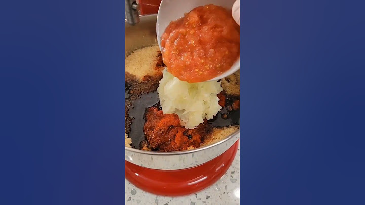 Turkish Çiğköfte (Bulgur Kofte)😋