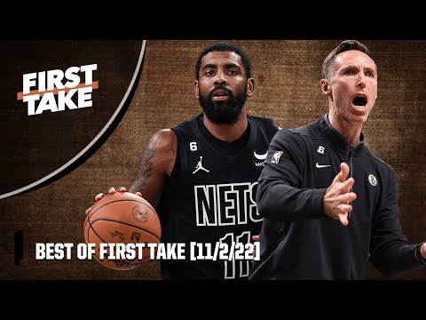 Best of First Take w/ Stephen A., JJ Redick, Mad Dog & JWill: Nash, Kyrie, Nets | First Take 11/2/22