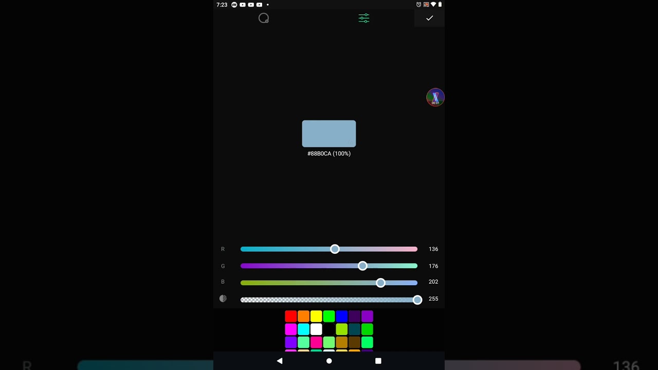 How To Make "Light Grayish Cobalt"