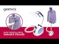 Gemini 1,750W Power Control Multi-Functional Garment Steamer - Model: GGS175B