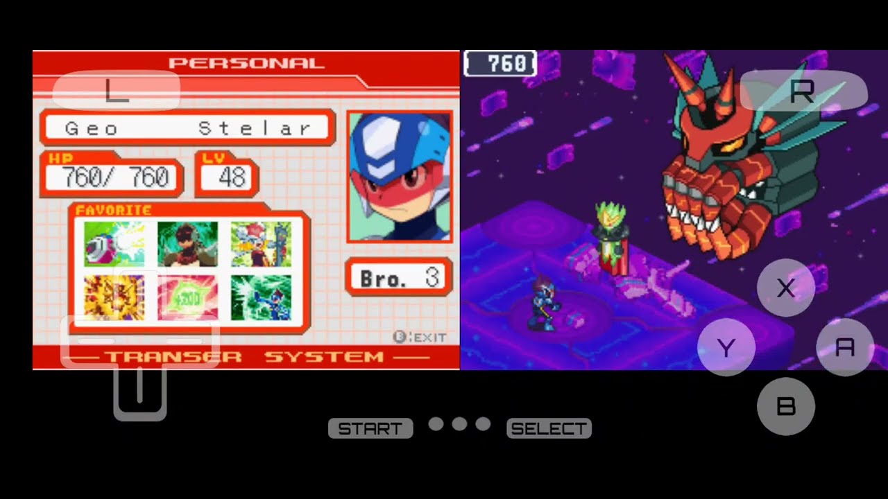 Megaman Starforce 1 - Andromeda Final Boss Fight and Ending