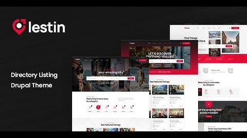 Existing Installtion - Lestin - Directory & Listing Drupal Theme