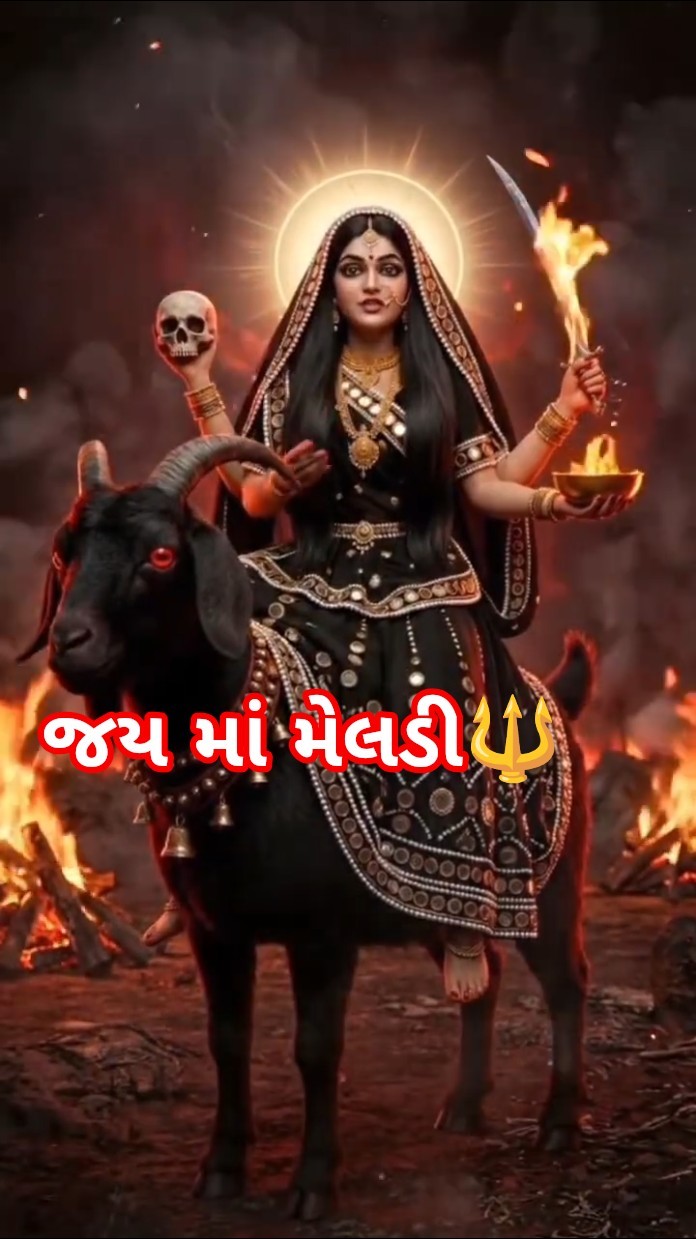 👣 જય મેલડી માઁ - ShareChat