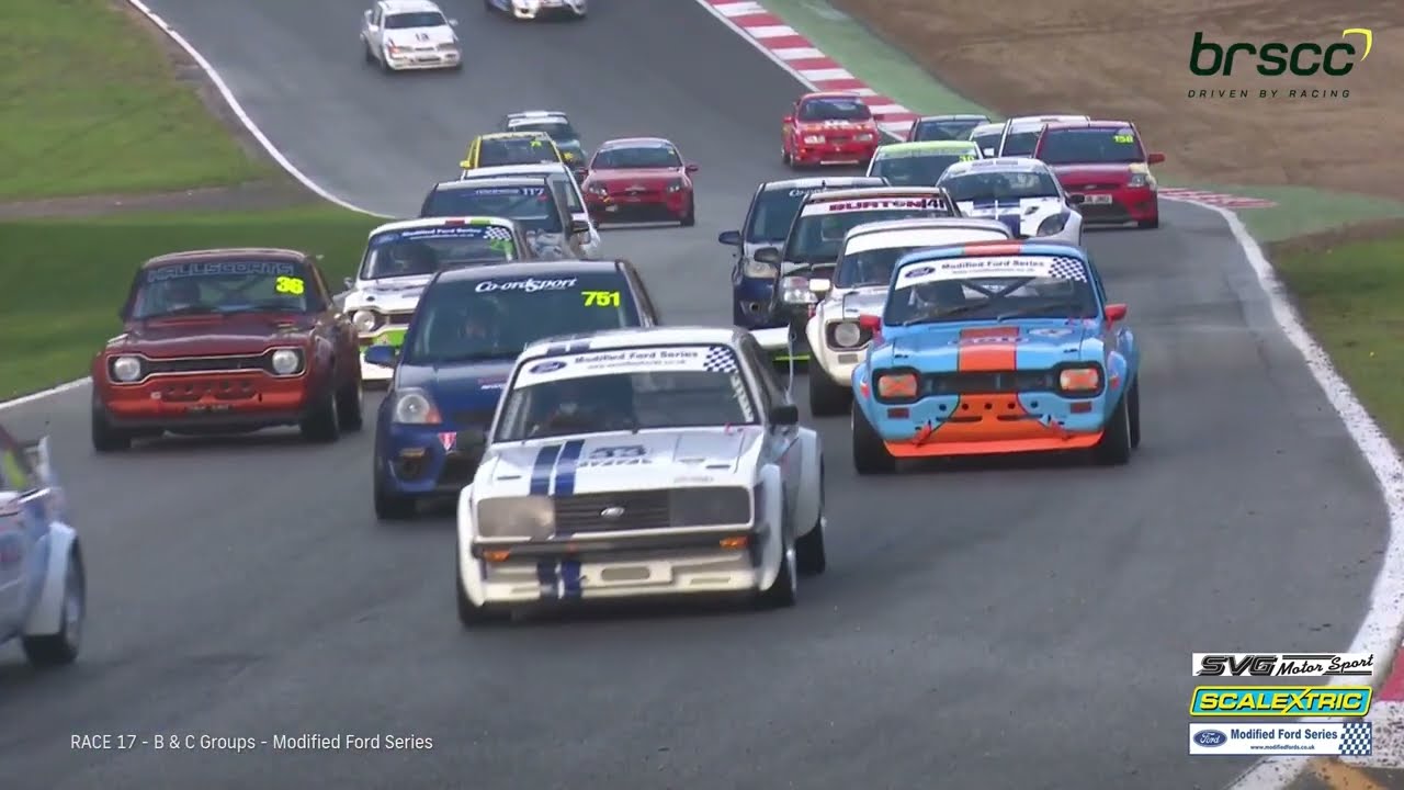Modified Ford Series   B & C Groups Race 3 Brands Hatch Oct 23rd 2022