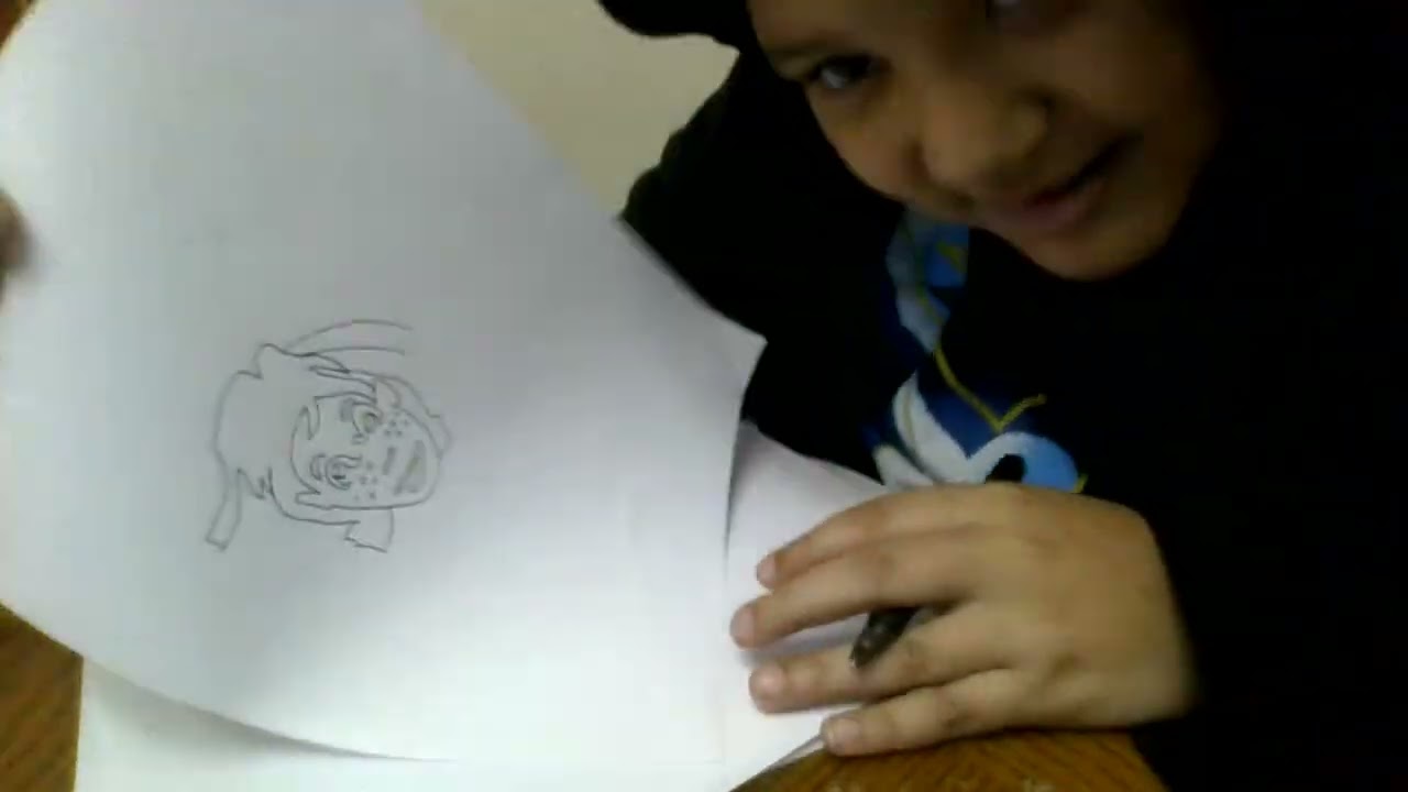 drawing the wendy's logo