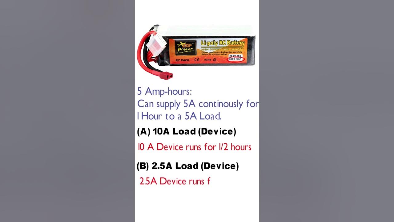 what-is-ampere-hour-ah-in-a-battery-youtube