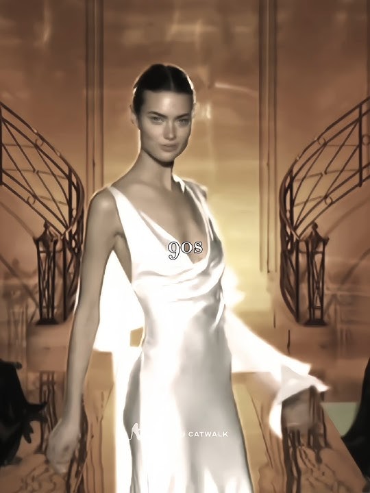 Shalom Harlow Now vs 90s #fashion #runway #model