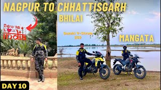 Nagpur To Bhilai Chhattisgarh 300Km On Suzuki V-Strom 250 I LOST MY EXPENSIVE WATCH 😩