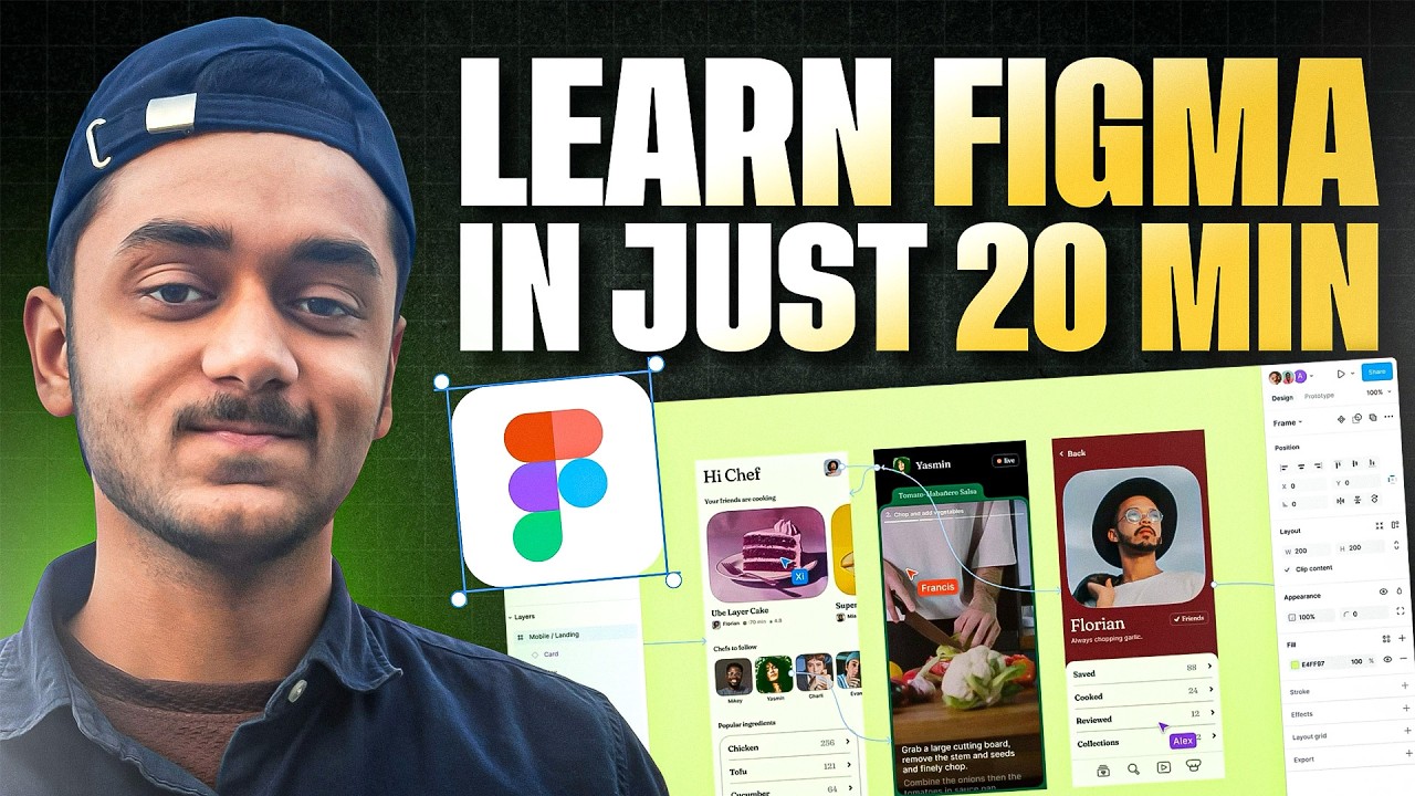Figma UI Design Tutorial for Beginners : Get Started in Just 20 Minutes ...