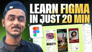 Figma UI Design Tutorial for Beginners : Get Started in Just 20 Minutes  - Hindi