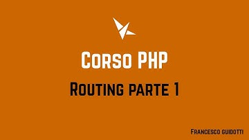 Corso PHP - Routing parte 1
