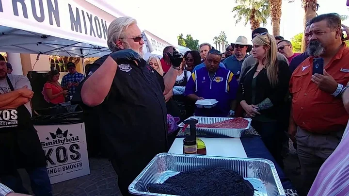 Myron Mixon BBQ Brisket Demo 2016 King of the Smok...