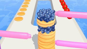 Pancakes Run 🥞 🎱🏀 MAX LEVELS!! All Levels Gameplay Walkthrough Android, iOS NEW UPDATE