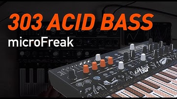 🙂 How to 303 ACID BASS with #microFreak Formant