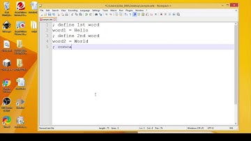 Concatenate two words into one using Autohotkey