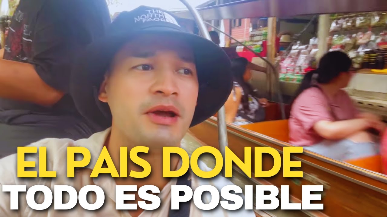 Primeras Impresiones de Bangkok | Mercado Flotante | Mercado del Tren | Barrio Chino Thailand 1