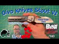 Unboxing the divo knives stout v2 knife in arctic storm fat carbon scales  vanax super clean