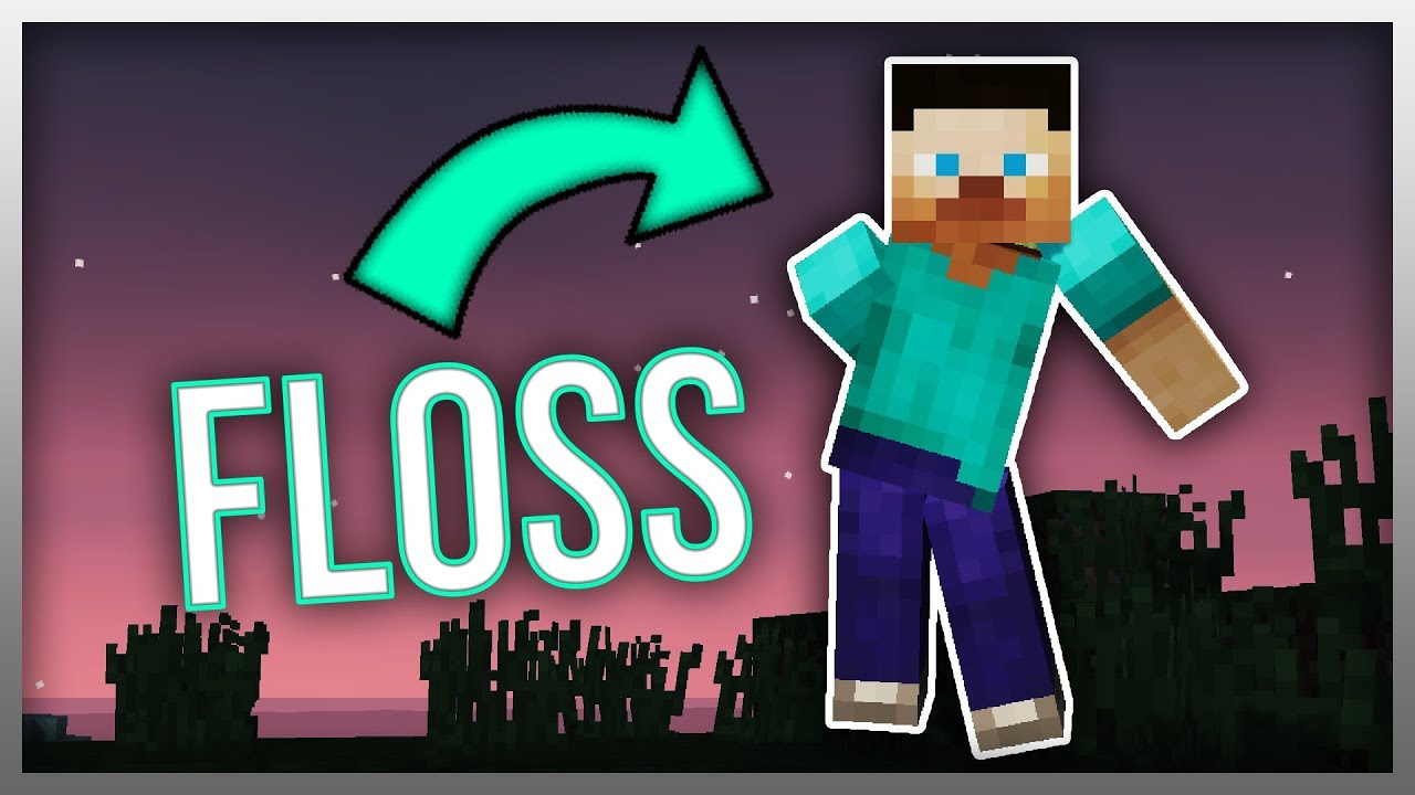 How to FLOSS in Minecraft! - YouTube