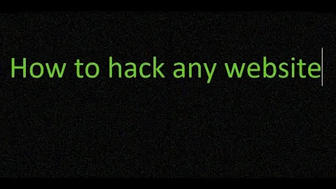 How to hack any website explained in 22 seconds