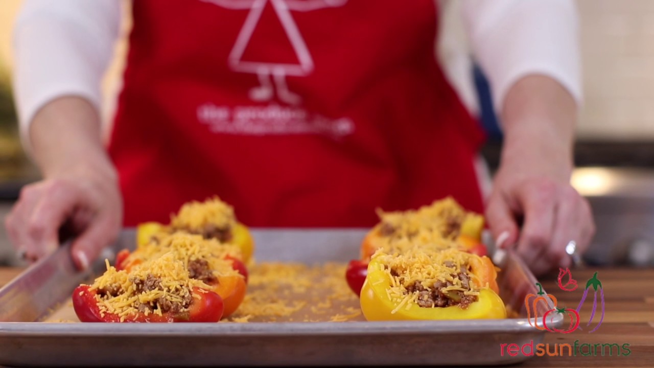 Bell Pepper Nacho Boats Recipe The Produce Mom YouTube