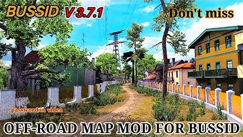 Bus simulator Indonesia offroad map mod bussid 3.7.1 New mod😱😱#video #youtubevideo#gaming#bussidmod