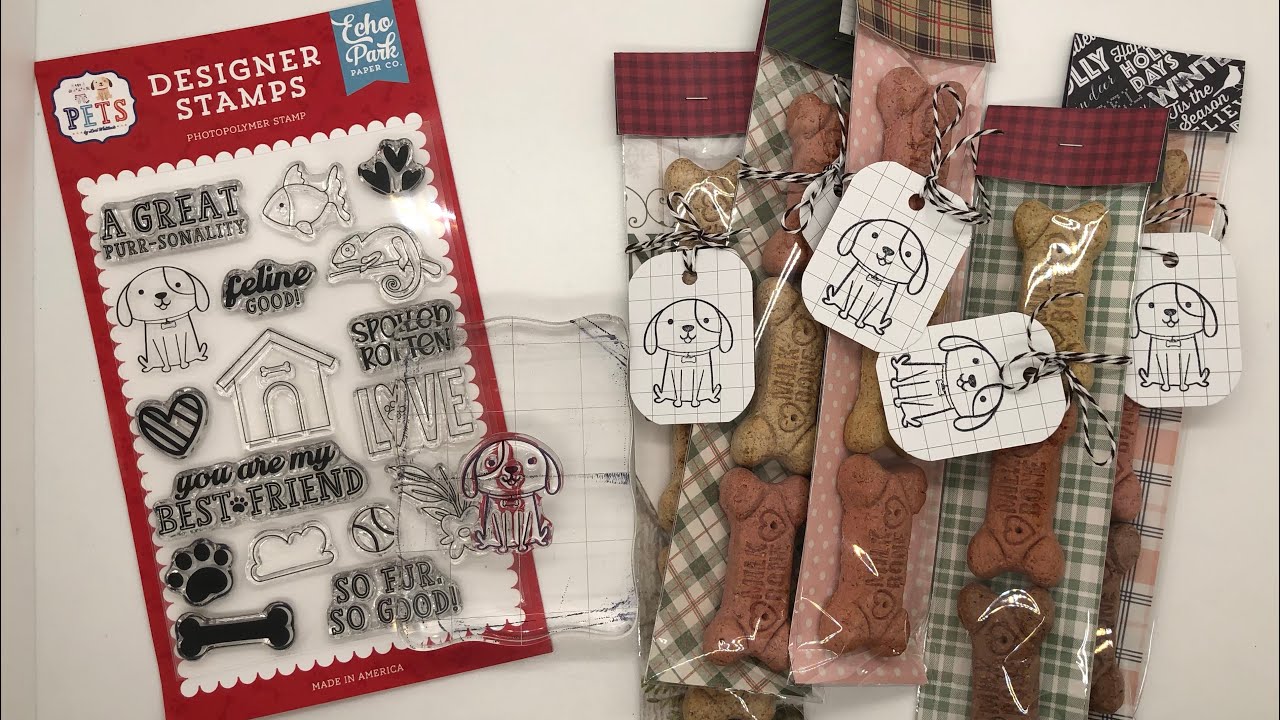 Project Share | Echo Park Collection - Pets | Dog Treat Stocking Stuffer